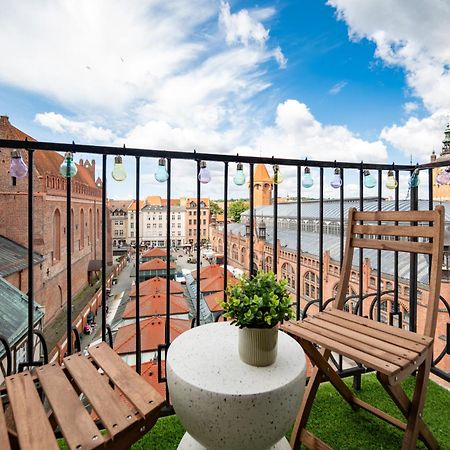 Stunning Apartment With Balcony 그단스크 외부 사진