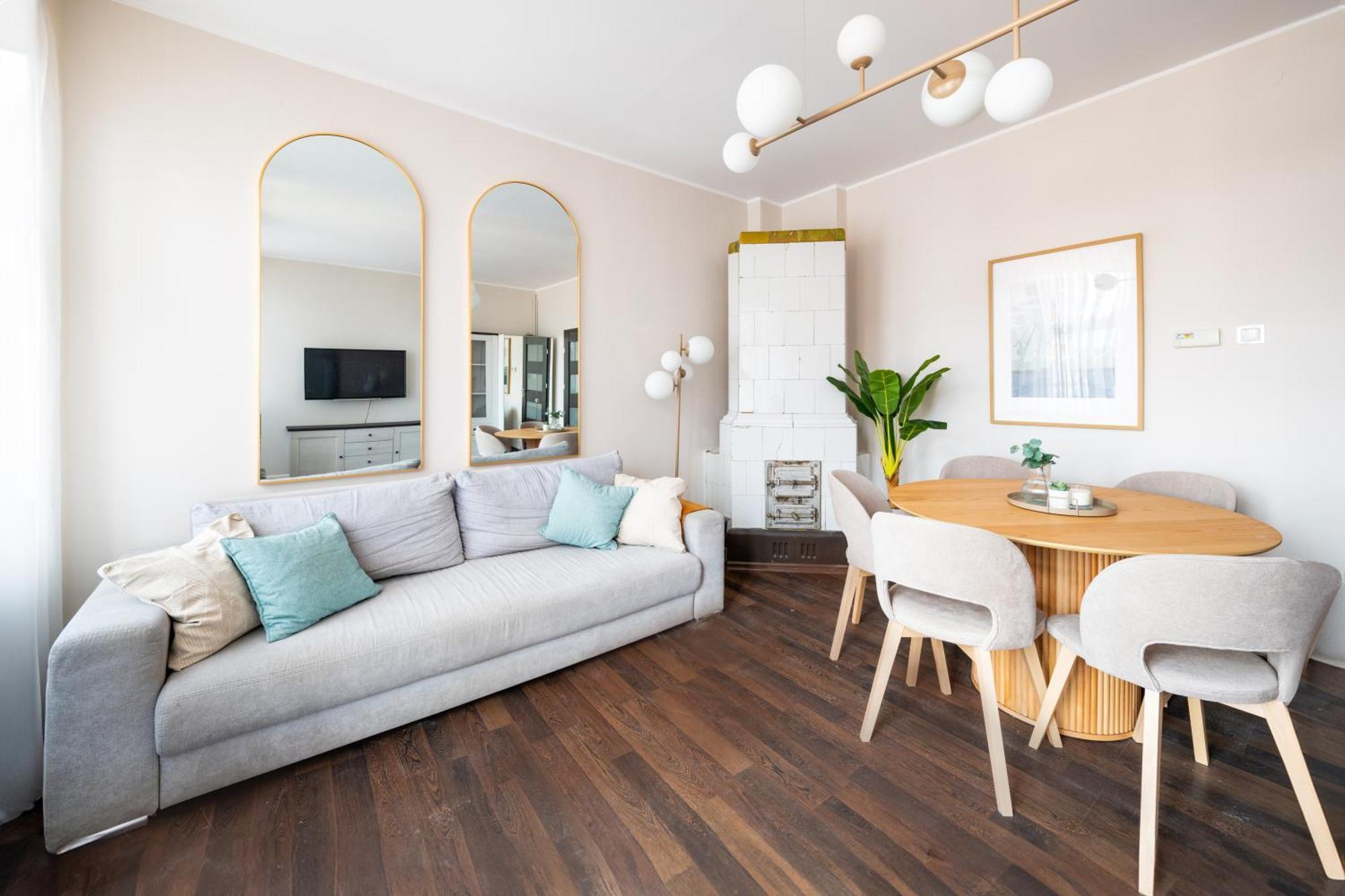 Stunning Apartment With Balcony 그단스크 외부 사진