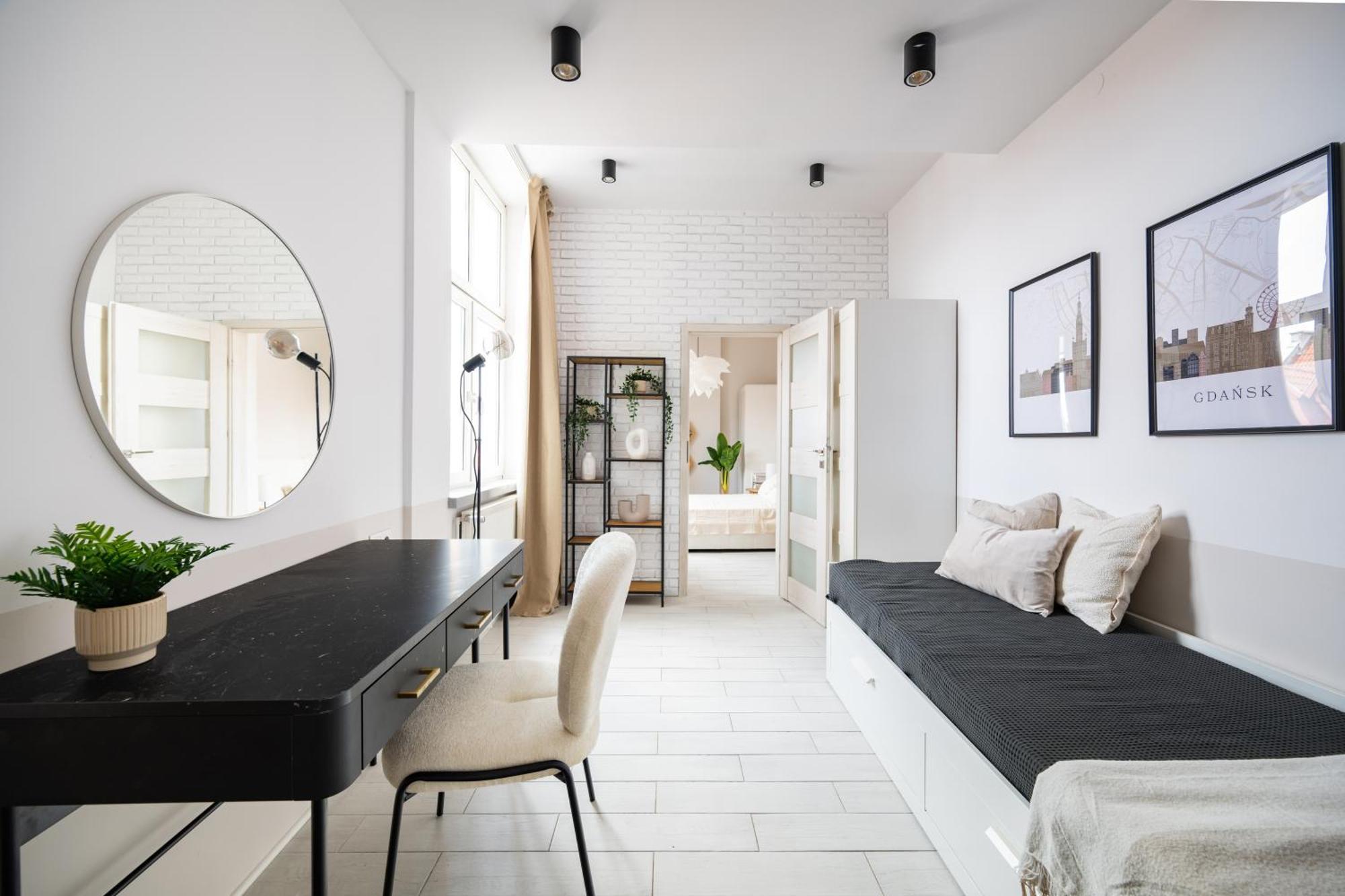 Stunning Apartment With Balcony 그단스크 외부 사진